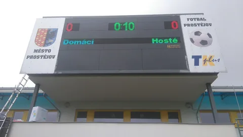 Prostějov fotbalový stadion
